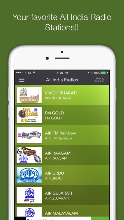 All India Radios-AIR Stations screenshot-4