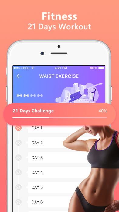 Workout - Fitness in 21 Days screenshot 3