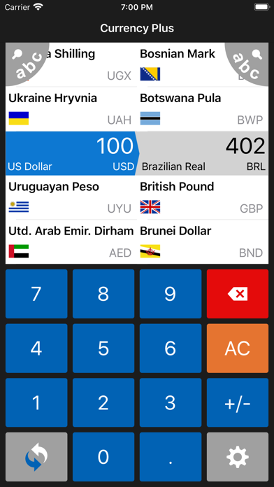 Currency Plus Exchange Rate screenshot 3