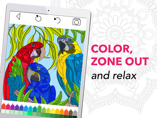 Coloring Book for Adults + screenshot 4