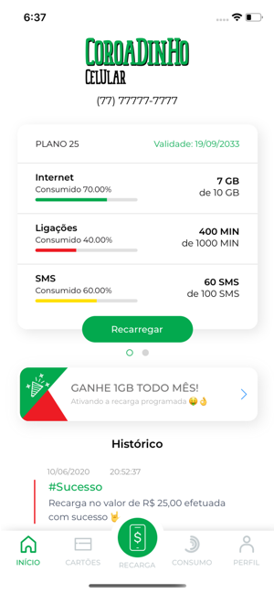 Coroadinho Celular