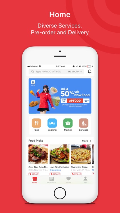 Now - Food Delivery