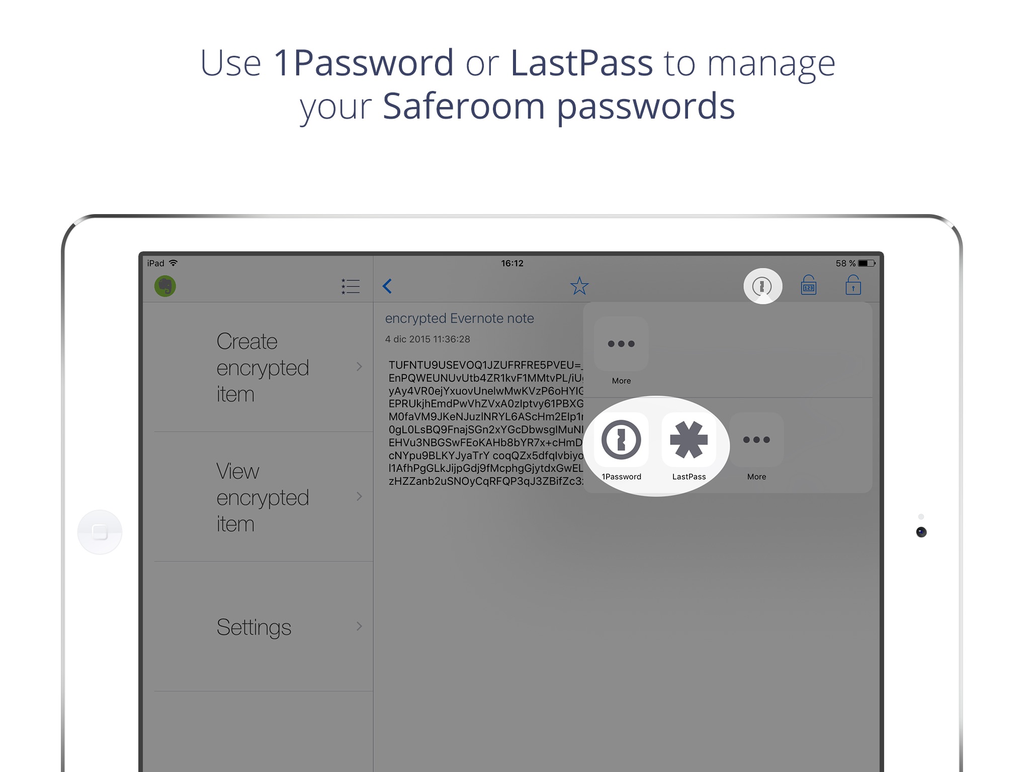Saferoom - Encrypt your data screenshot 3