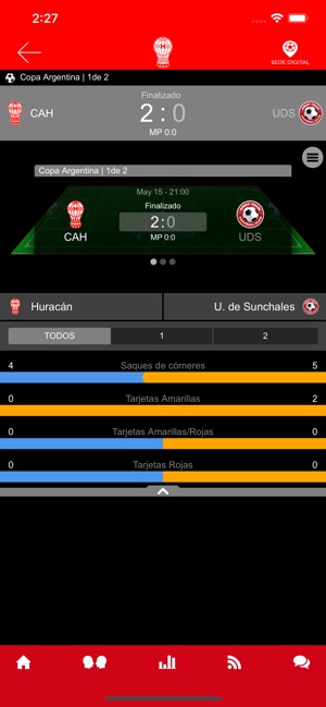 C.A. Huracán Oficial(圖2)-速報App