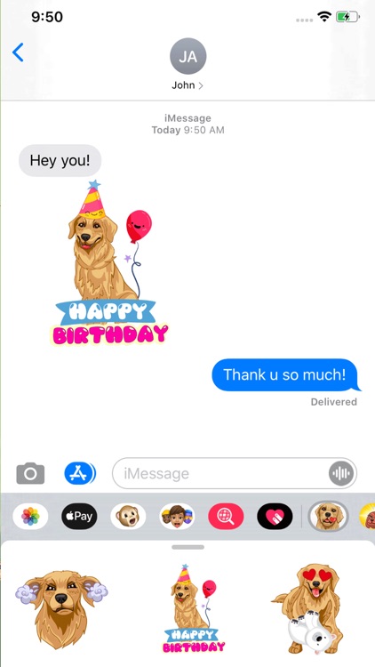 RadarMojis - Golden Retriever