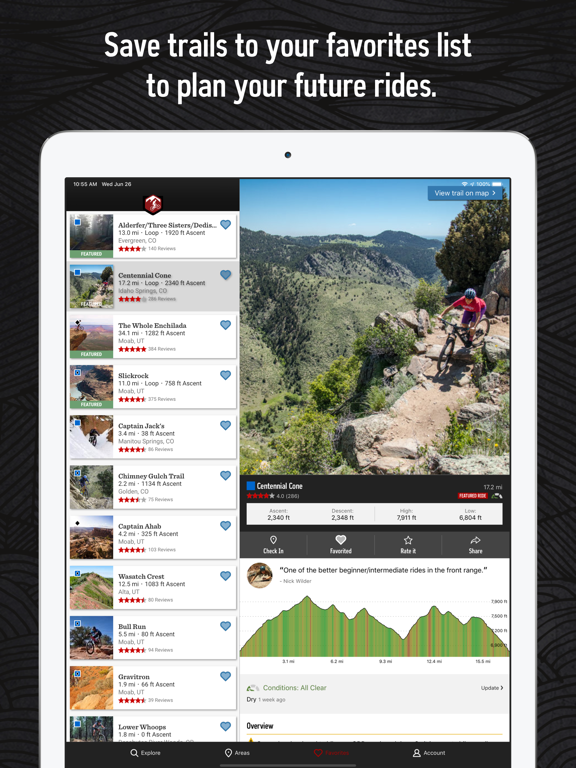 best app for mtb trails