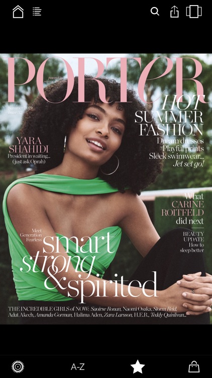 PORTER magazine North America screenshot-0