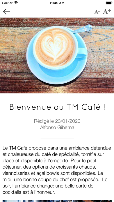 TM CAFE screenshot 2