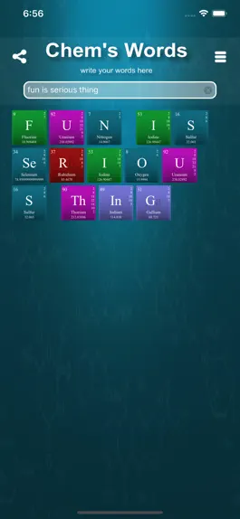 Game screenshot Chem's Words mod apk