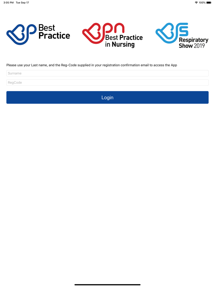 Best Practice/Respiratory Show