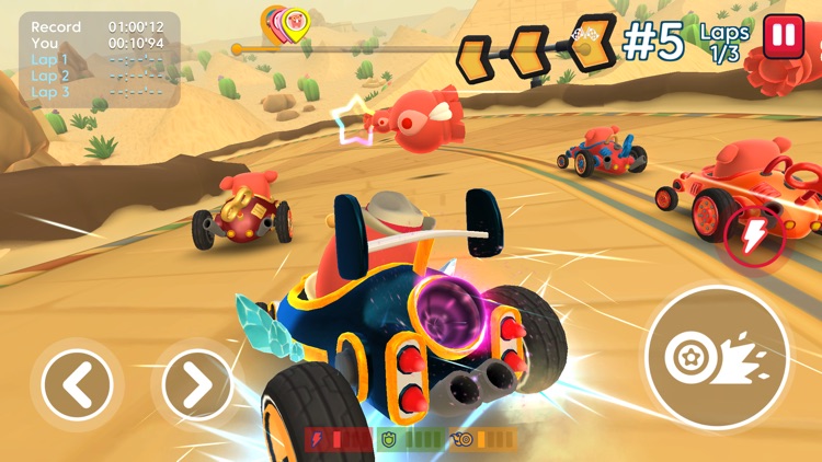 Starlit On Wheels: Super Kart screenshot-0