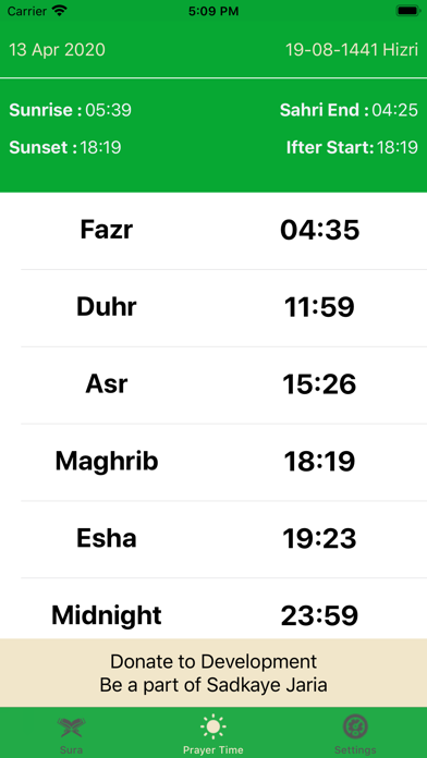 Quran with Prayer Time screenshot 3