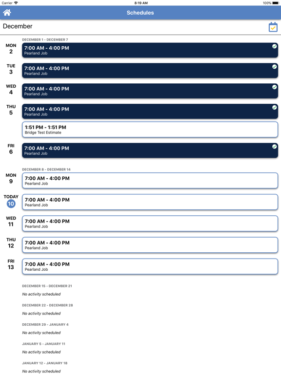 Screenshot #5 pour HCSS Employee App