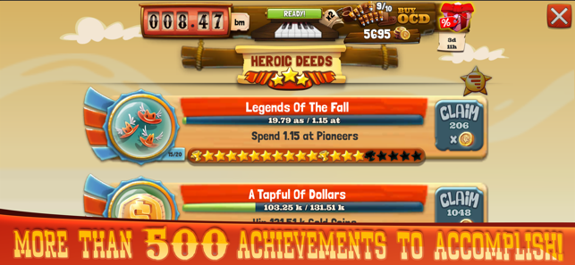 Wild West: Idle Tycoon Clicker(圖5)-速報App