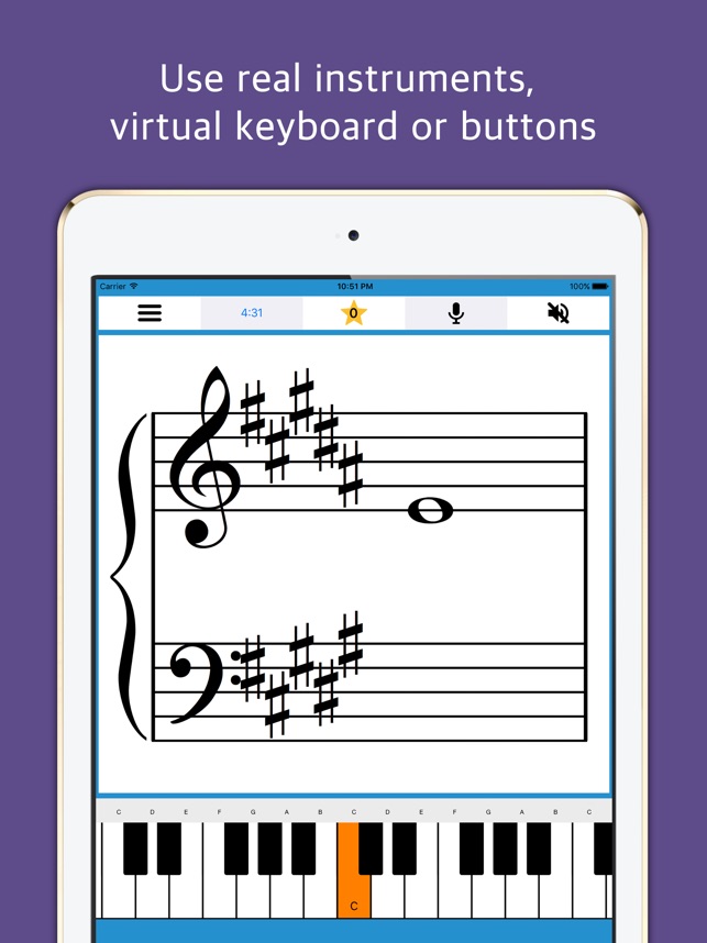 Learn Music Notes Sight Read On The App Store - bad guy roblox piano notes