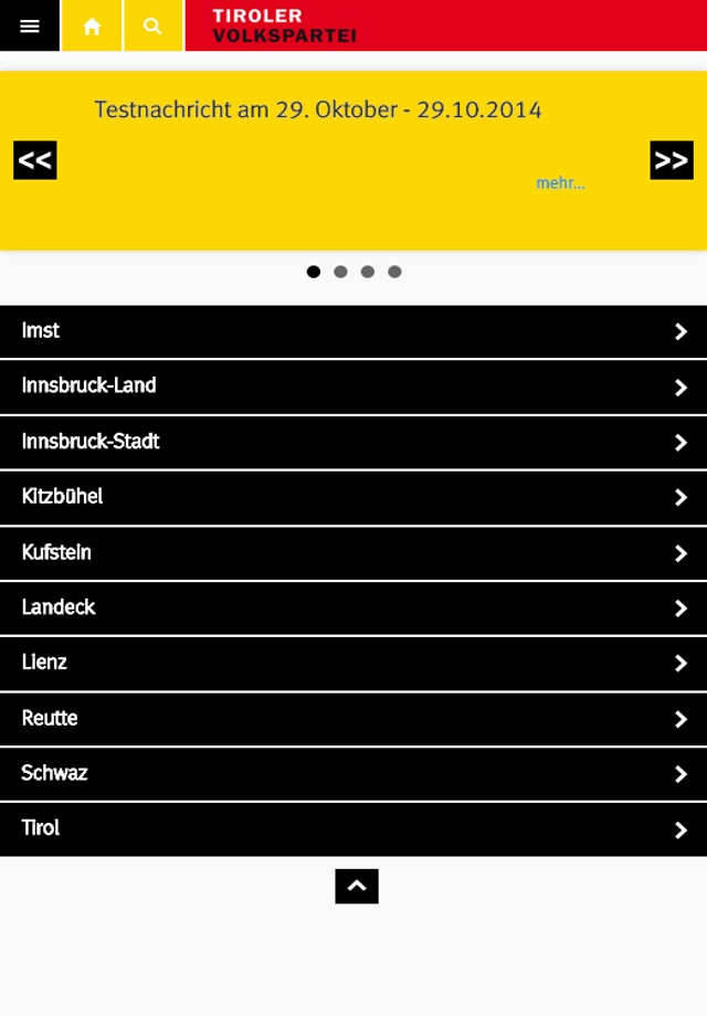 Information App screenshot 2