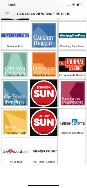 Canadian Newspapers Plus(圖3)-速報App