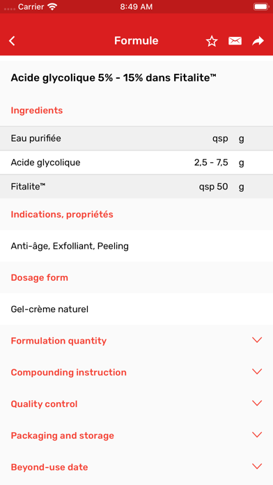 Screenshot #3 pour Formules magistrales