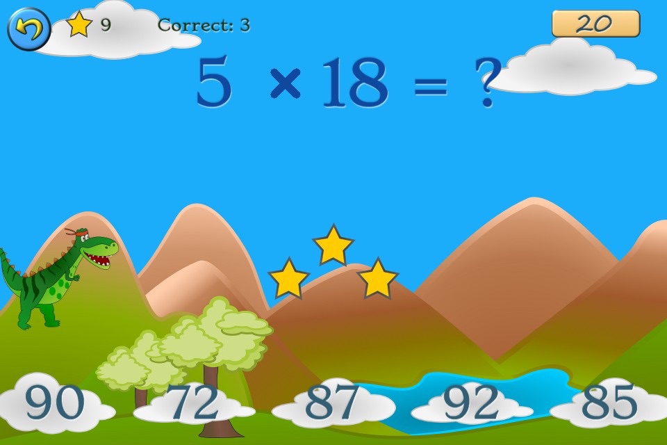 Dino in Elementary School Math screenshot 3