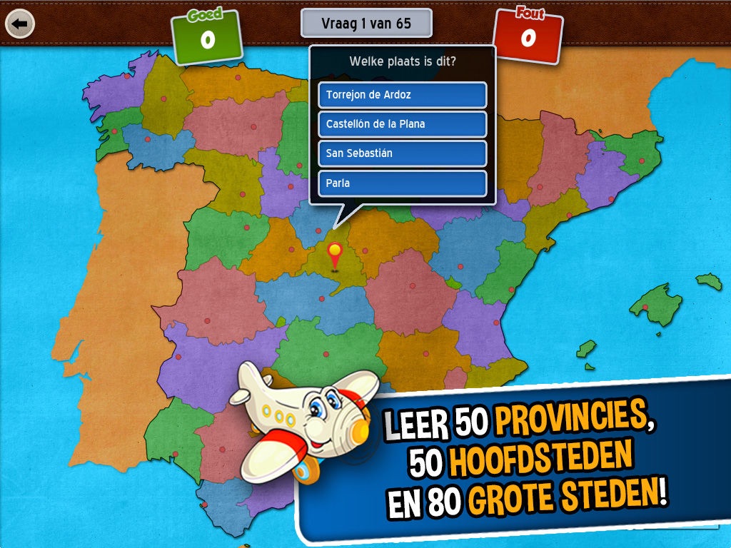 GeoFlight Spain Pro screenshot 2