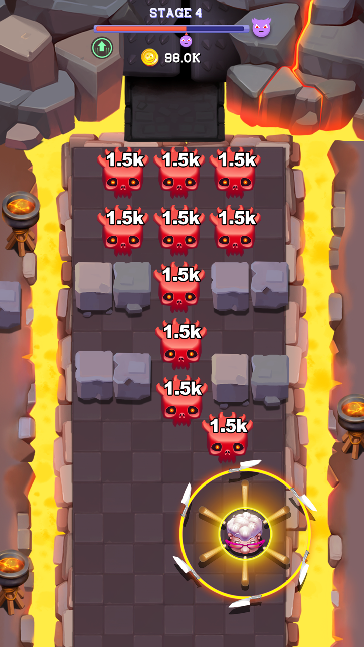 Angry Granny: Legend Hack screenshot 1 - iOS game interface