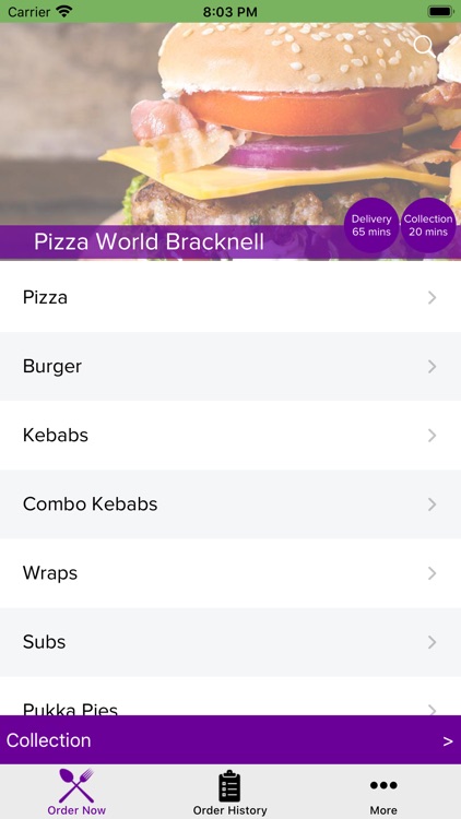 Pizza World Bracknell.
