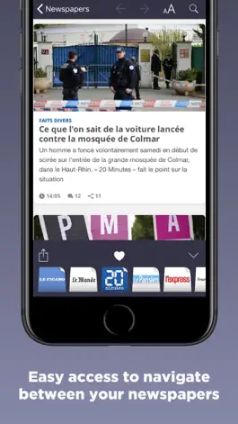 Game screenshot French Newspapers hack