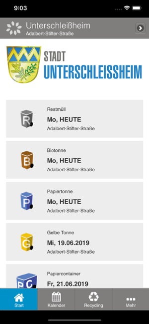 Unterschleissheim Abfall-App(圖1)-速報App