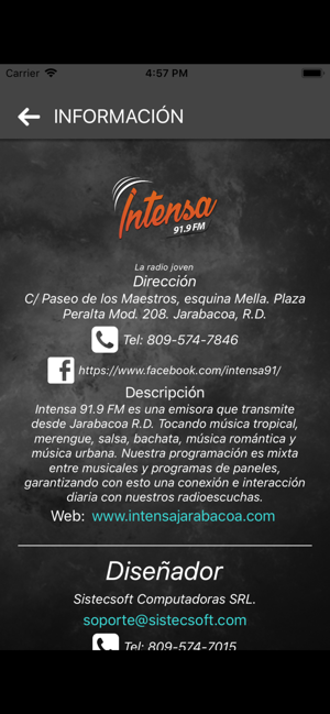 Intensa 91 FM Jarabacoa(圖2)-速報App