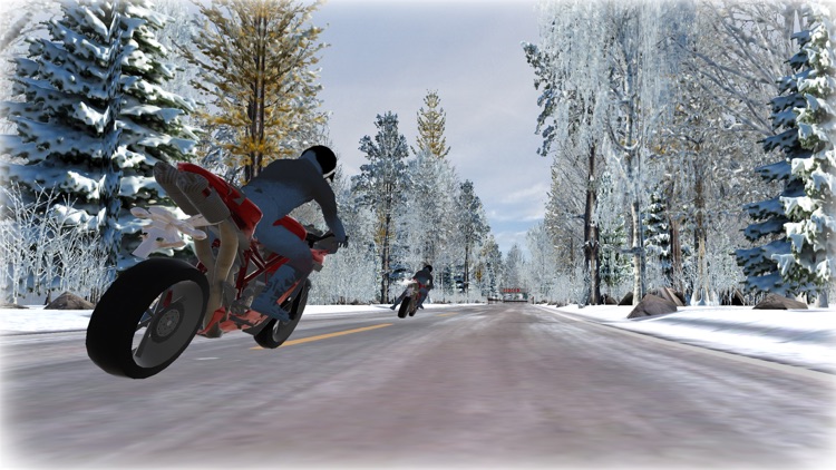 Off-road Bike-Winter Drag Race screenshot-3