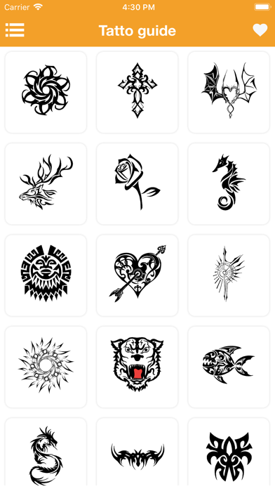 Tatto guide screenshot 2