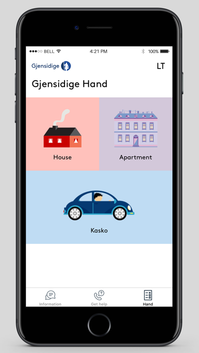 Gjensidige Hand screenshot 3