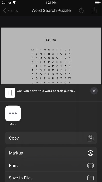 Word Search Gen screenshot-8