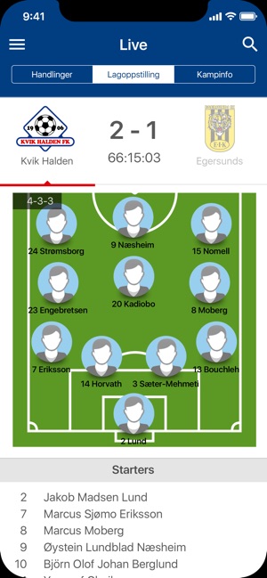 Kvik Halden FK(圖4)-速報App