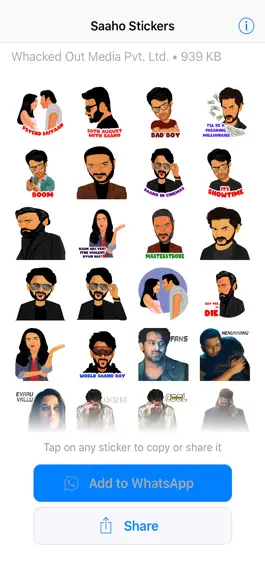 Game screenshot Saaho Stickers mod apk