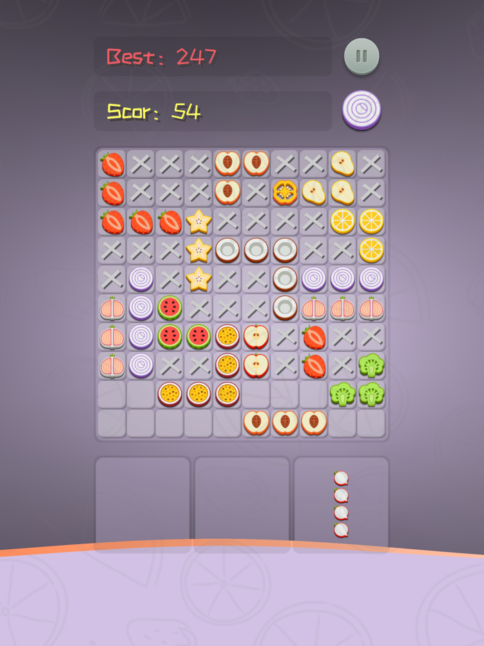 Fruits Puzzle color block fun