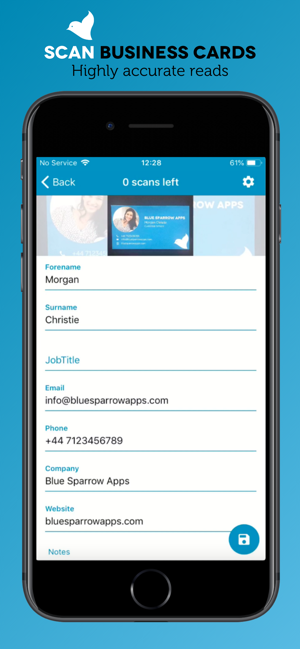Sparrow Scan: Business Card(圖3)-速報App