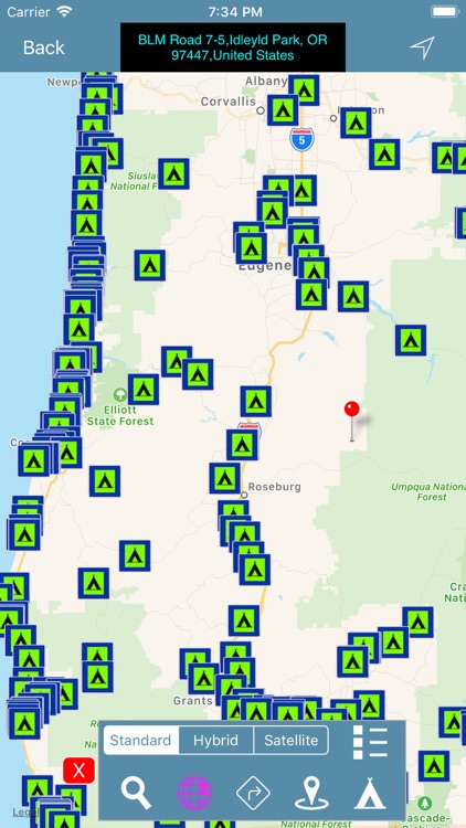 Oregon : Campgrounds & RV's screenshot-5