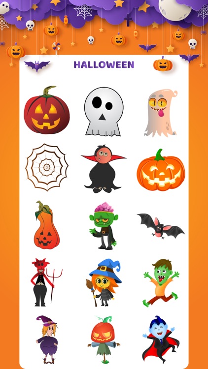 Halloween Stickers Boo Pack IM