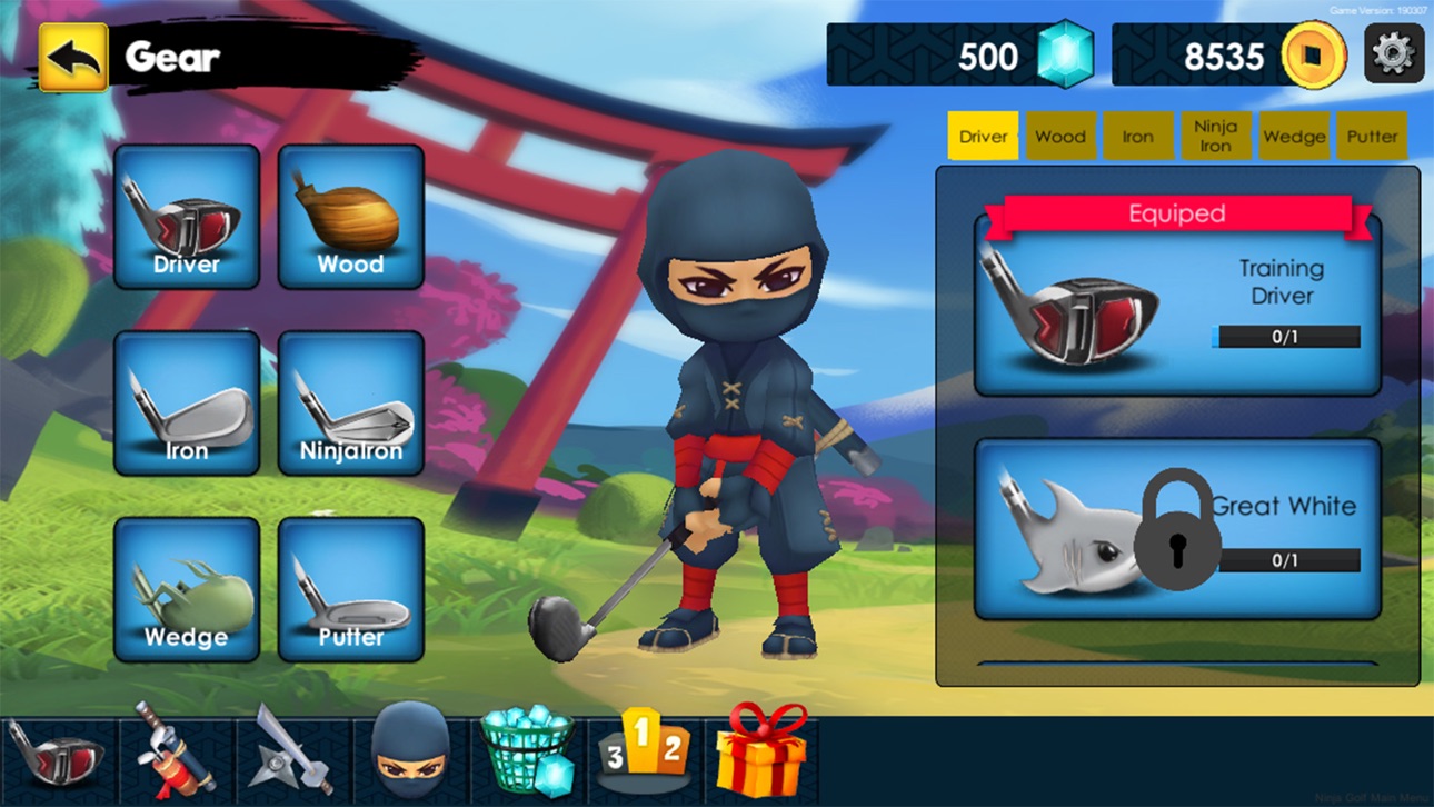 Ninja Golf™ Hack screenshot 4 - iOS game interface