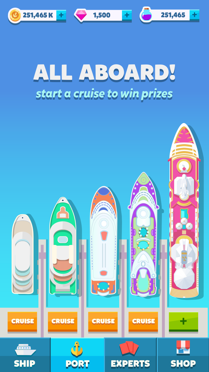 Idle Cruise Ship Hack screenshot 8 - iOS game interface