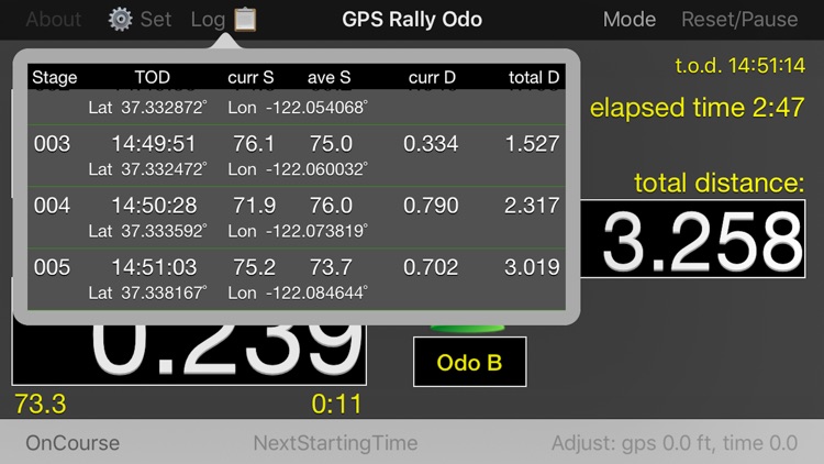 GPS Rally Odometer screenshot-3