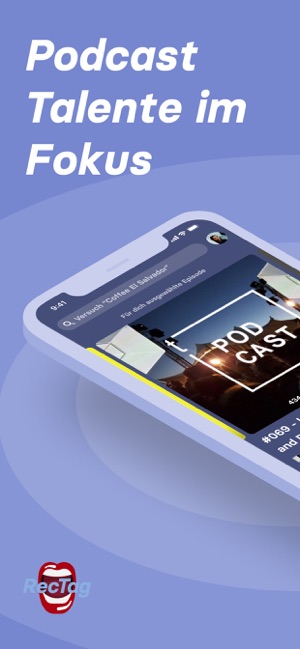 RecTag - Finde Podcast Talente(圖1)-速報App