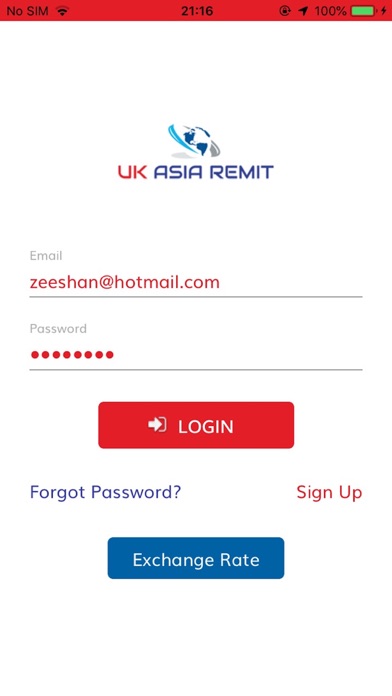UK Asia Remit screenshot 2