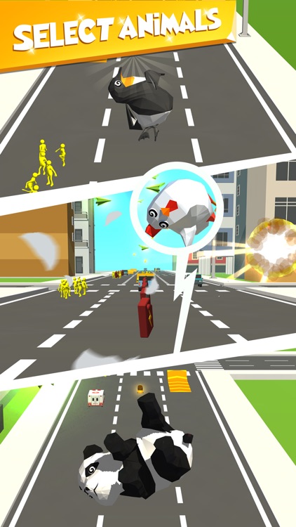 Flying Chicken - Crazy Rush screenshot-5