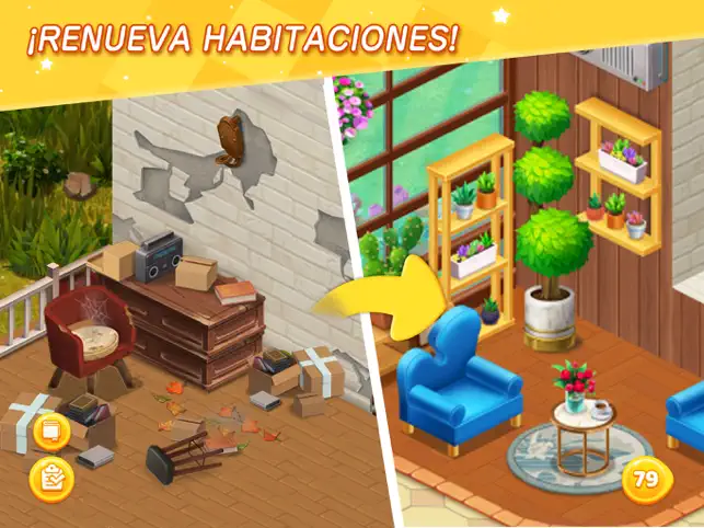 Screenshot 1 Dream Home - Renovate Mansion iphone