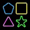 Try to click the correct shapes in this fast paced fun game