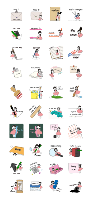 Line Break Stickers(圖1)-速報App