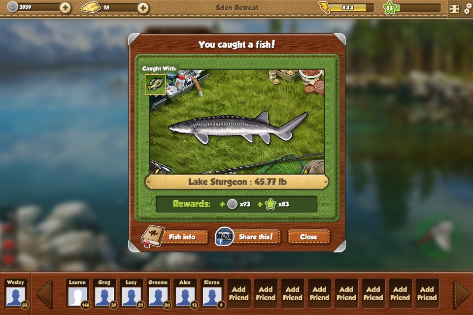 Fishing World screenshot 2