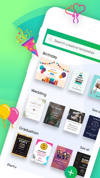 Invitation Maker- Make Invites screenshot-0